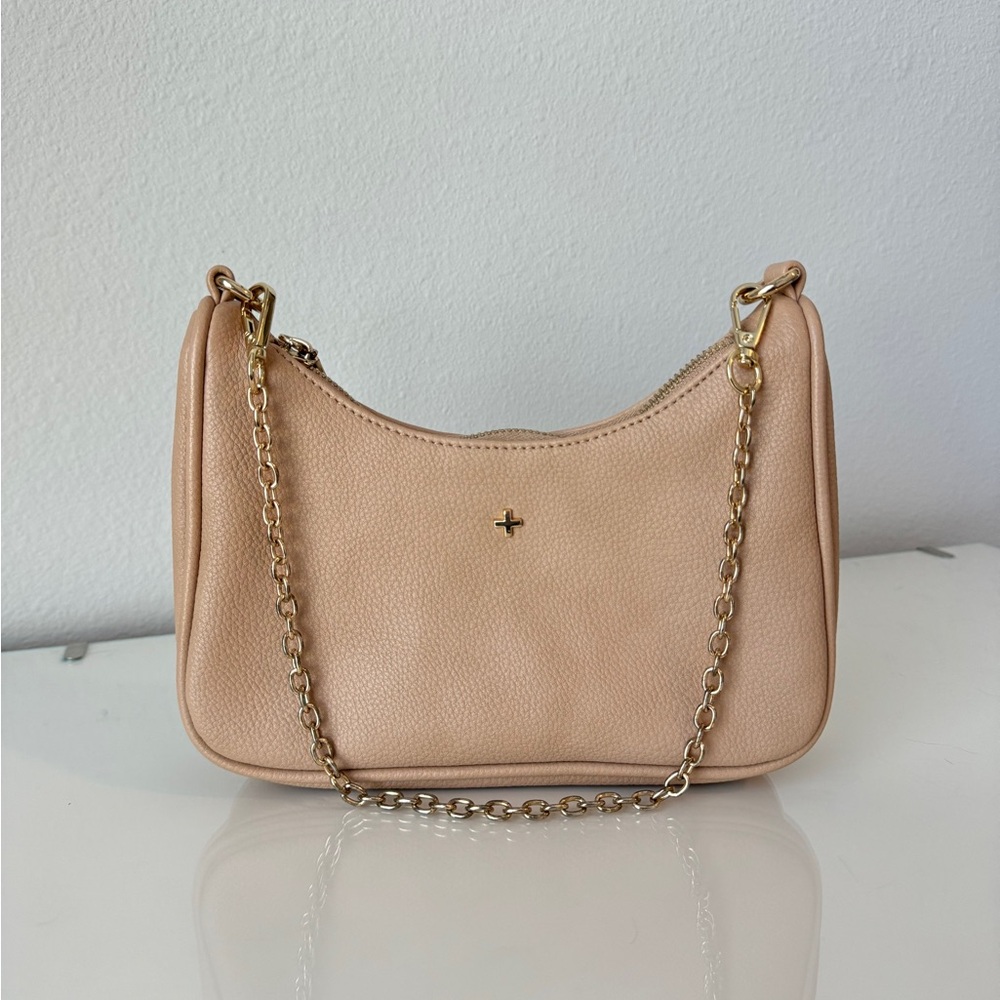 Peta + Jain paloma crossbody bag neutral pebble/gold